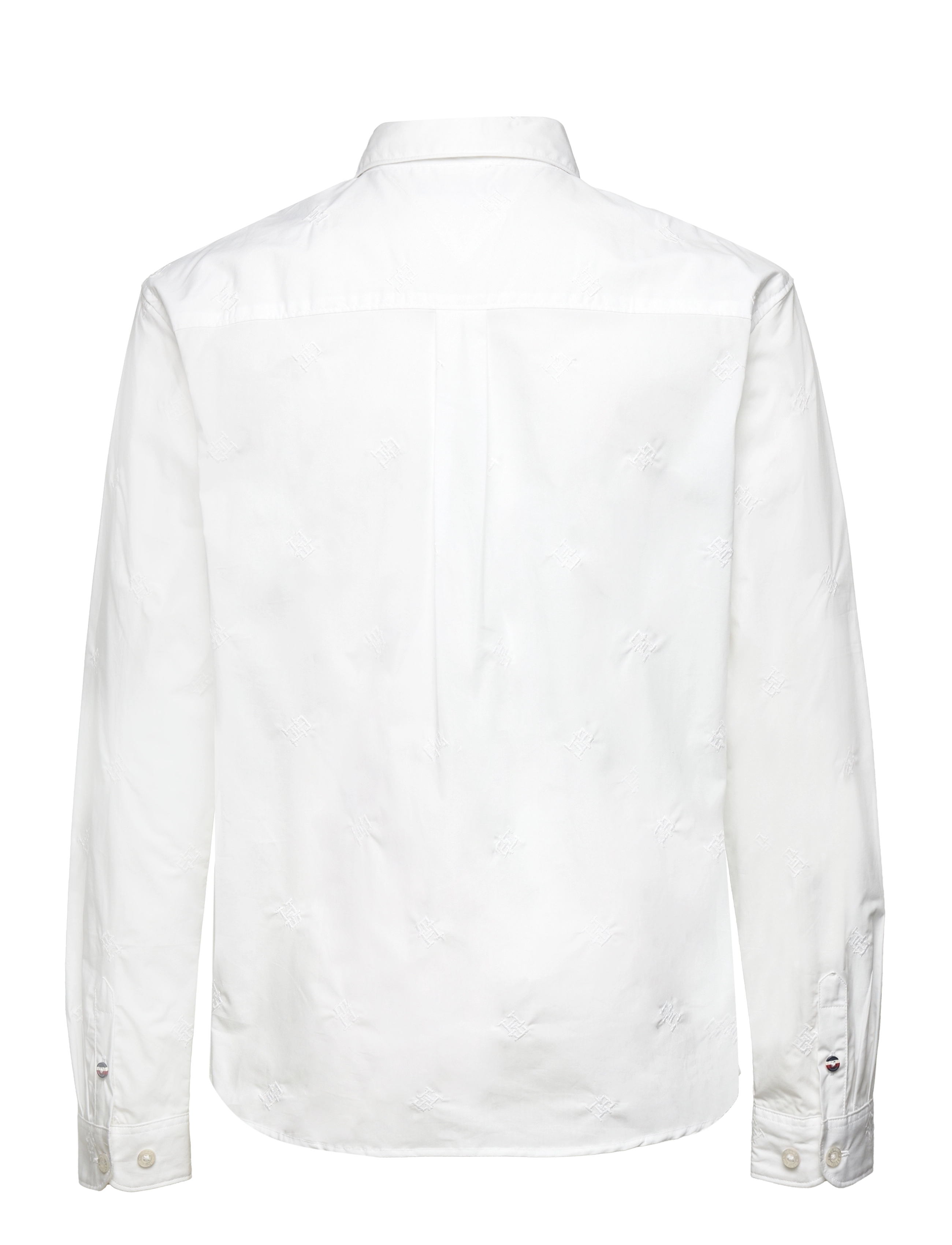 Tommy Hilfiger - MONOGRAM EMBROIDERY SHIRT L/S - white - 1