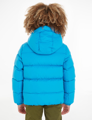 Tommy Hilfiger - ESSENTIAL DOWN JACKET - gewatteerde jassen - cerulean aqua - 3