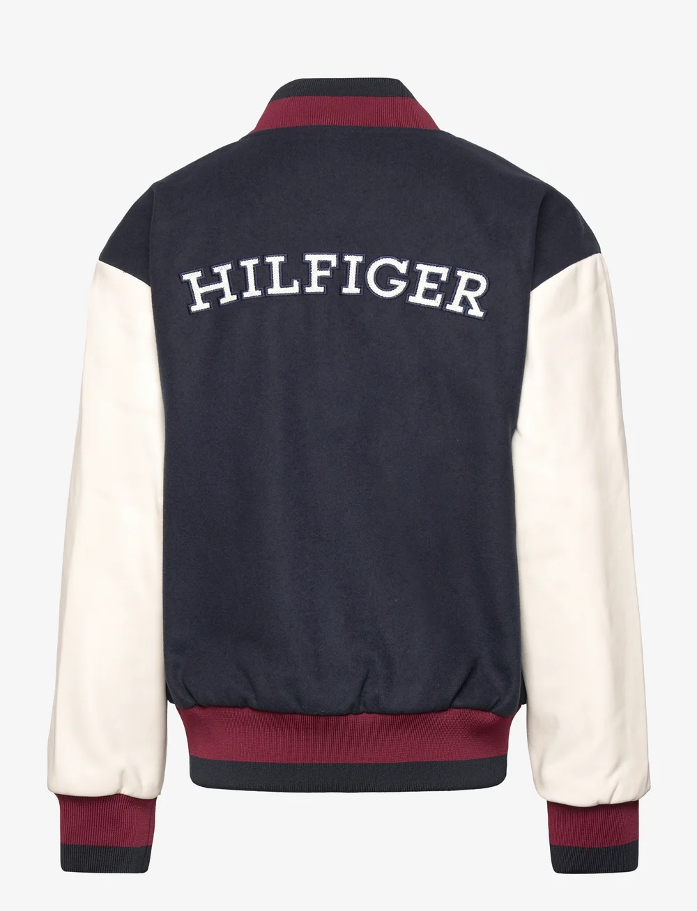 Tommy Hilfiger Monogram Varsity Bomber jackets shop at Booztlet