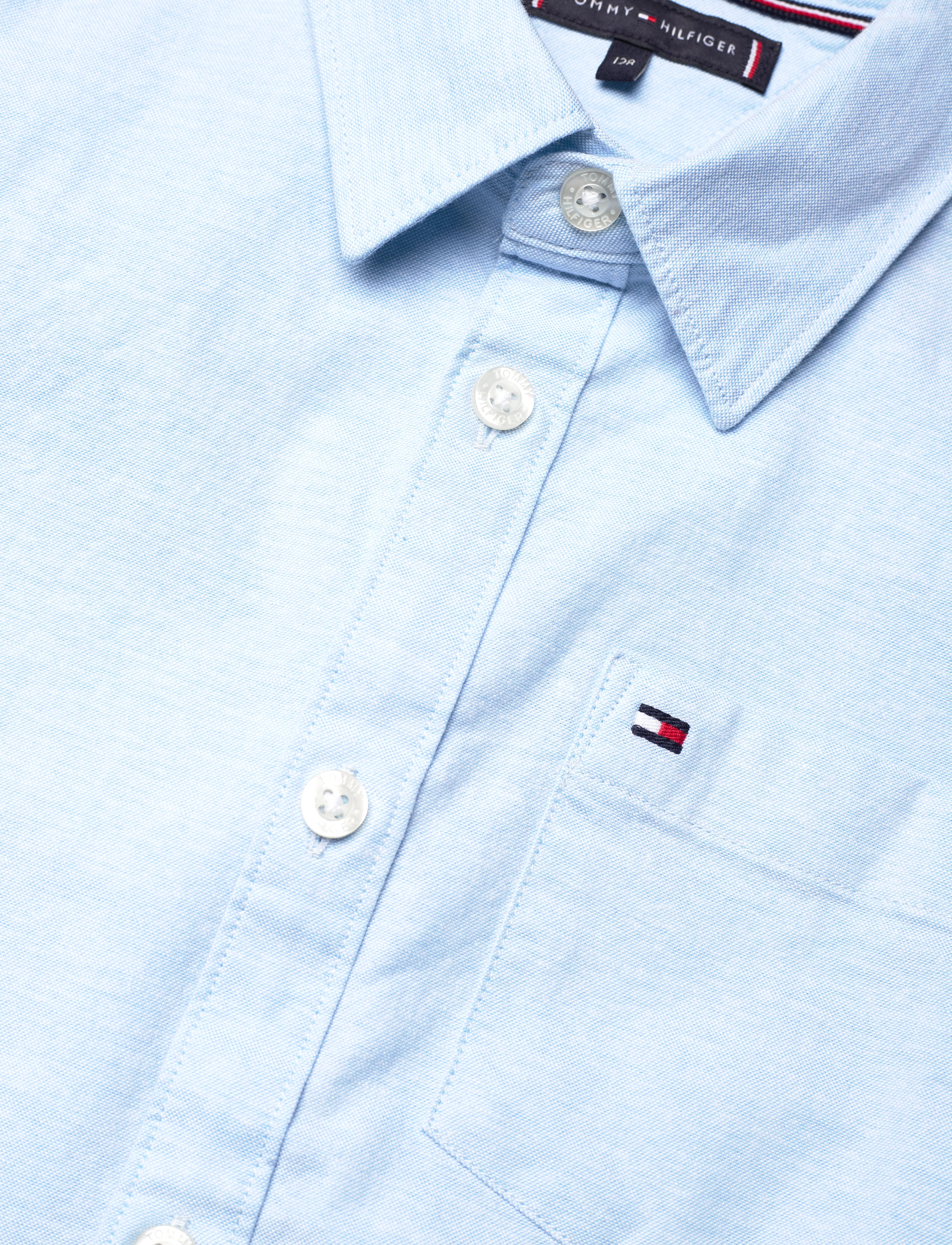 Tommy Hilfiger - STRETCH OXFORD SHIRT S/S - shoreside blue - 2
