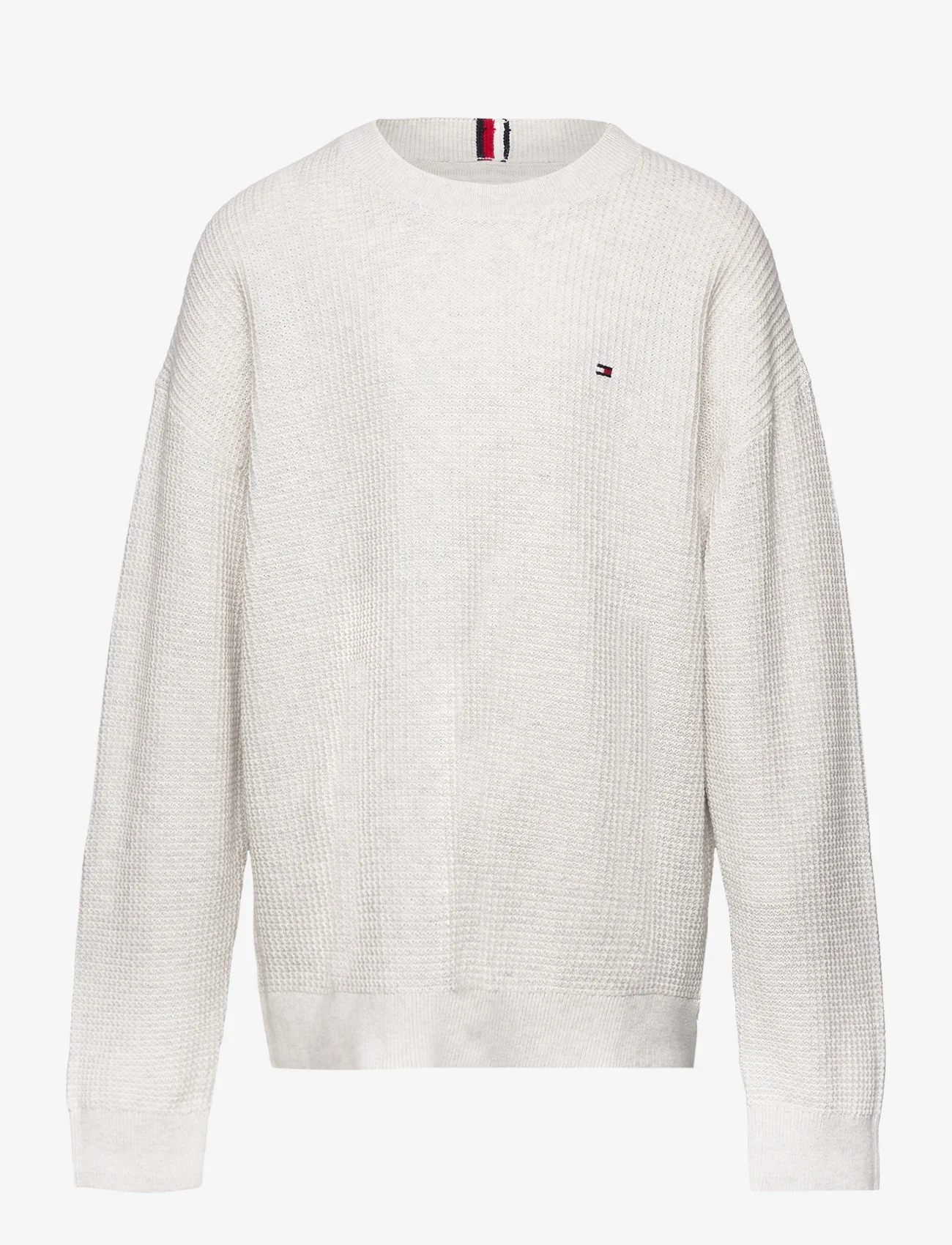 Tommy Hilfiger - ESSENTIAL SWEATER - jumpers - new light grey heather - 0