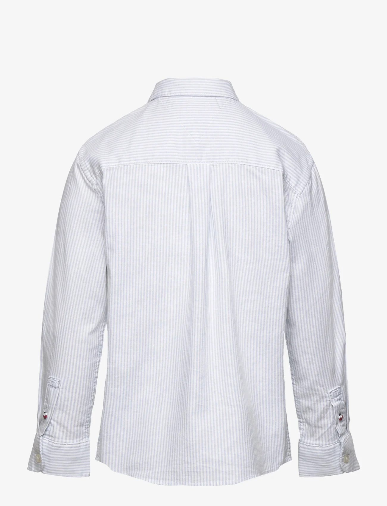 Tommy Hilfiger - ESSENTIAL ITHACA SHIRT L/S - pitkähihaiset kauluspaidat - calm blue - 1