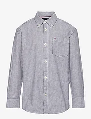 Tommy Hilfiger - ESSENTIAL ITHACA SHIRT L/S - long-sleeved shirts - desert sky - 0