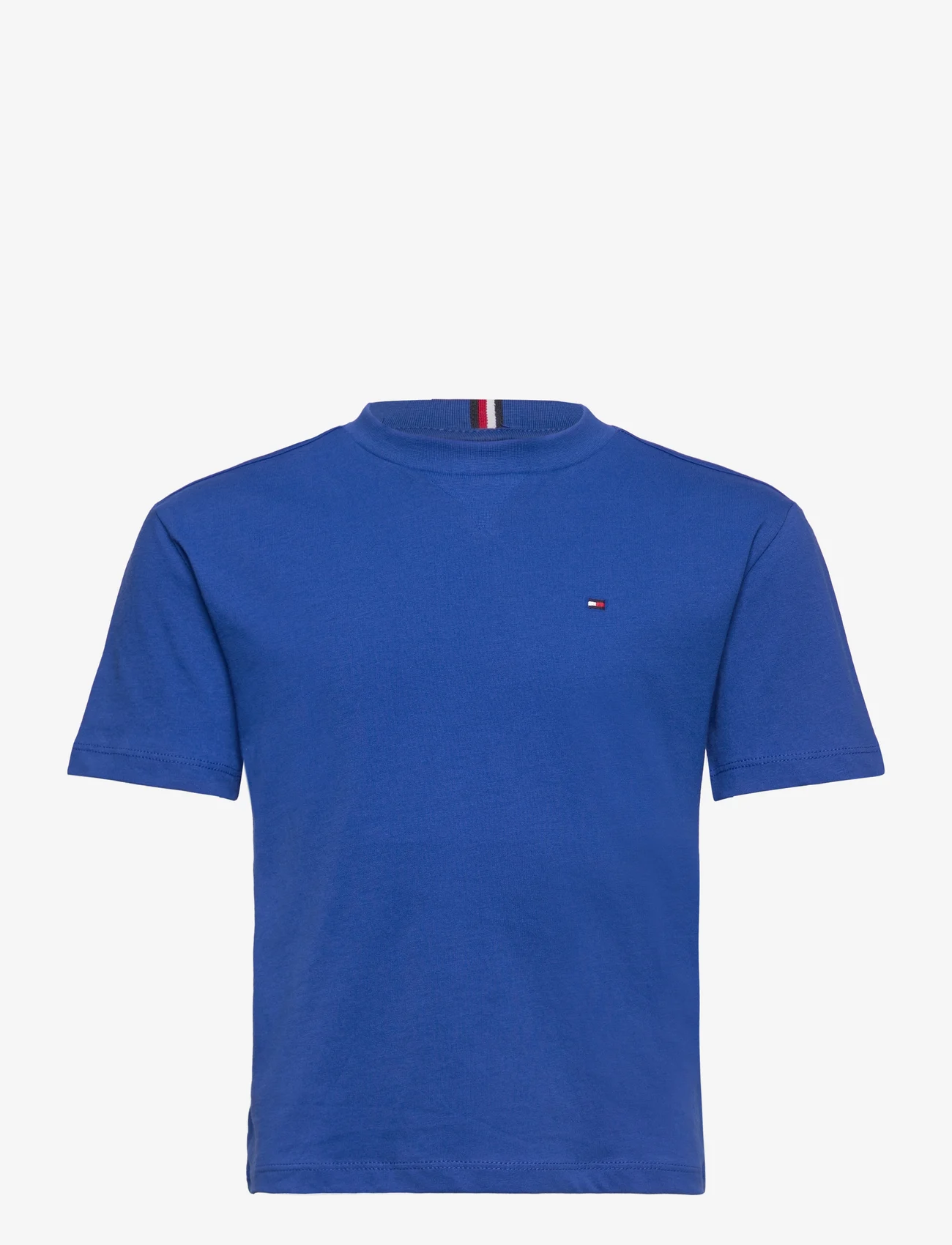 Tommy Hilfiger - ESSENTIAL TEE SS - short-sleeved t-shirts - ultra blue - 0