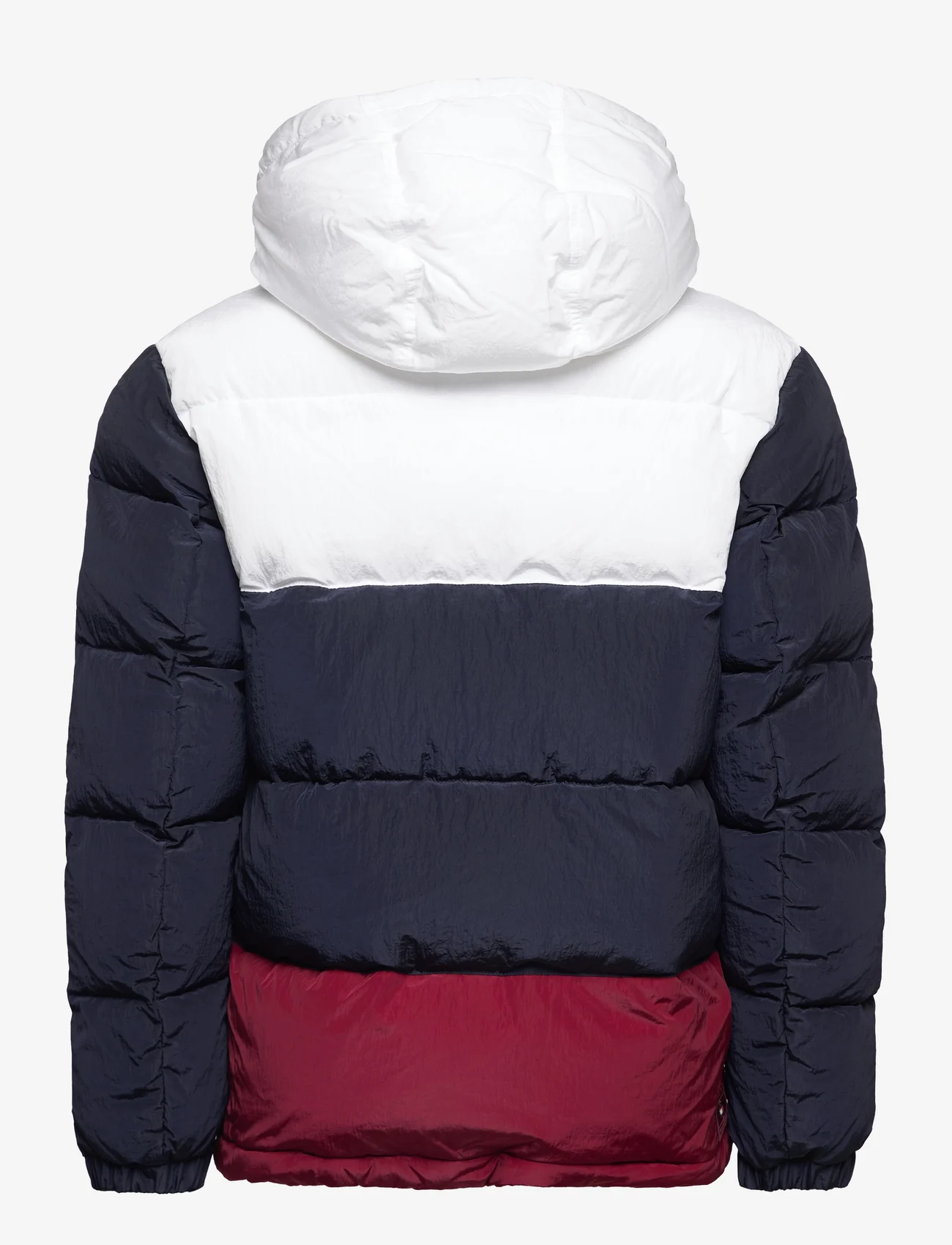 Tommy Hilfiger - ALASKA COLORBLOCK PUFFER - untuva- & toppatakit - red /  white / blue - 1