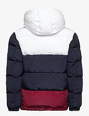 Tommy Hilfiger - ALASKA COLORBLOCK PUFFER - untuva- & toppatakit - red /  white / blue - 1