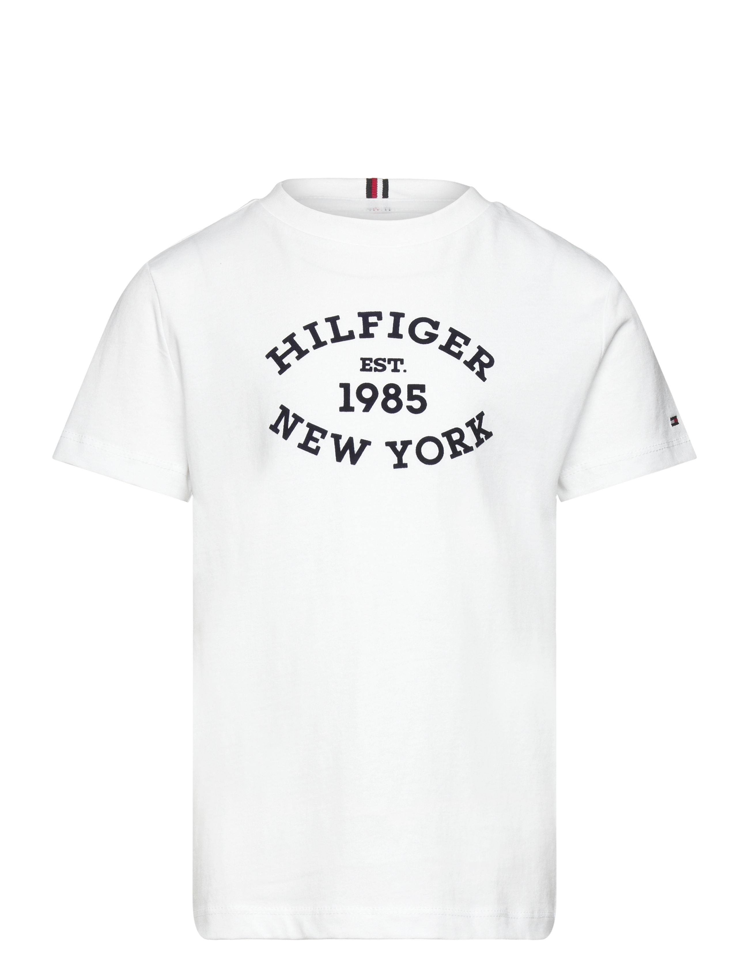 Tommy Hilfiger - MONOTYPE FLOCK REGULAR TEE SS - white - 1