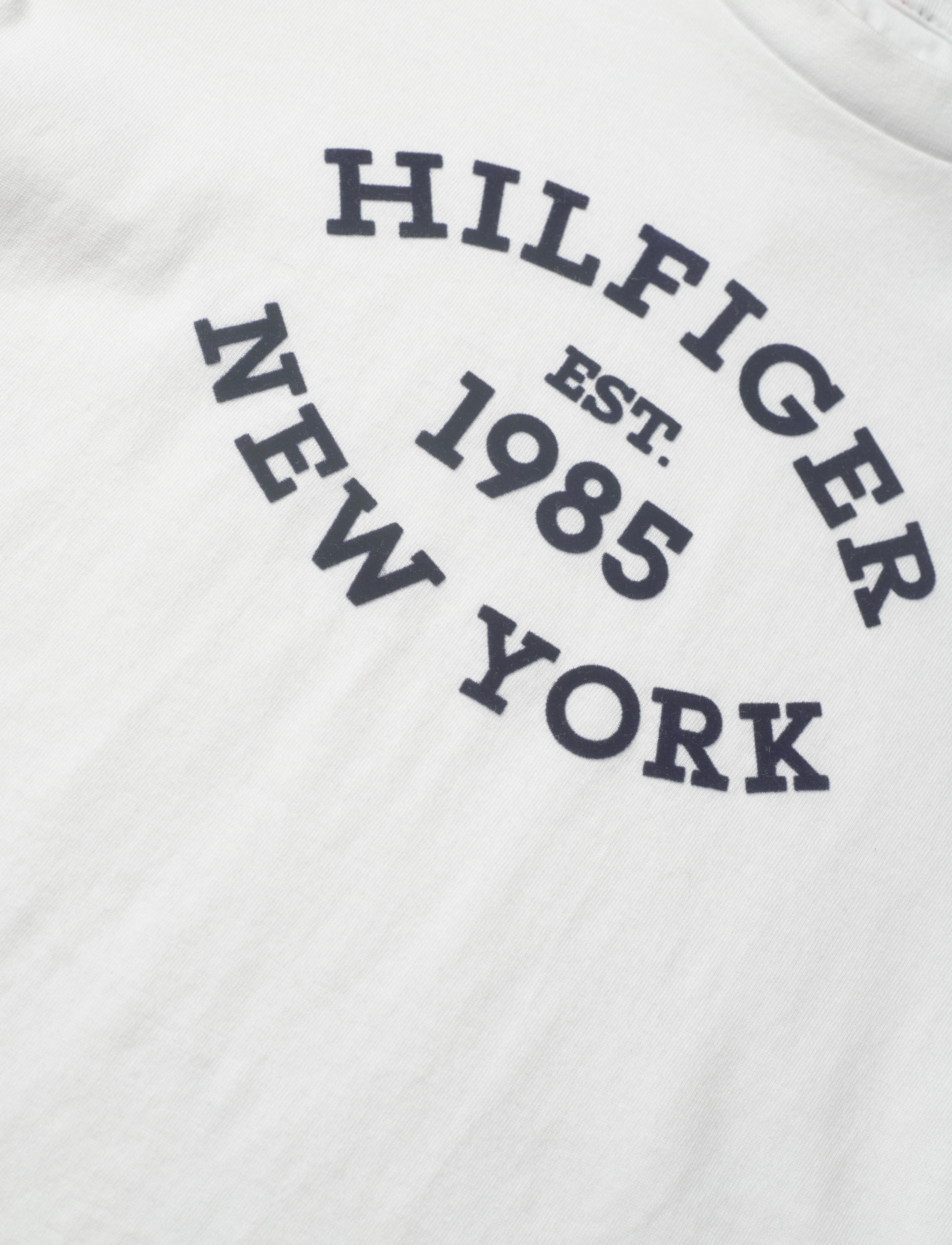 Tommy Hilfiger - MONOTYPE FLOCK REGULAR TEE SS - white - 3