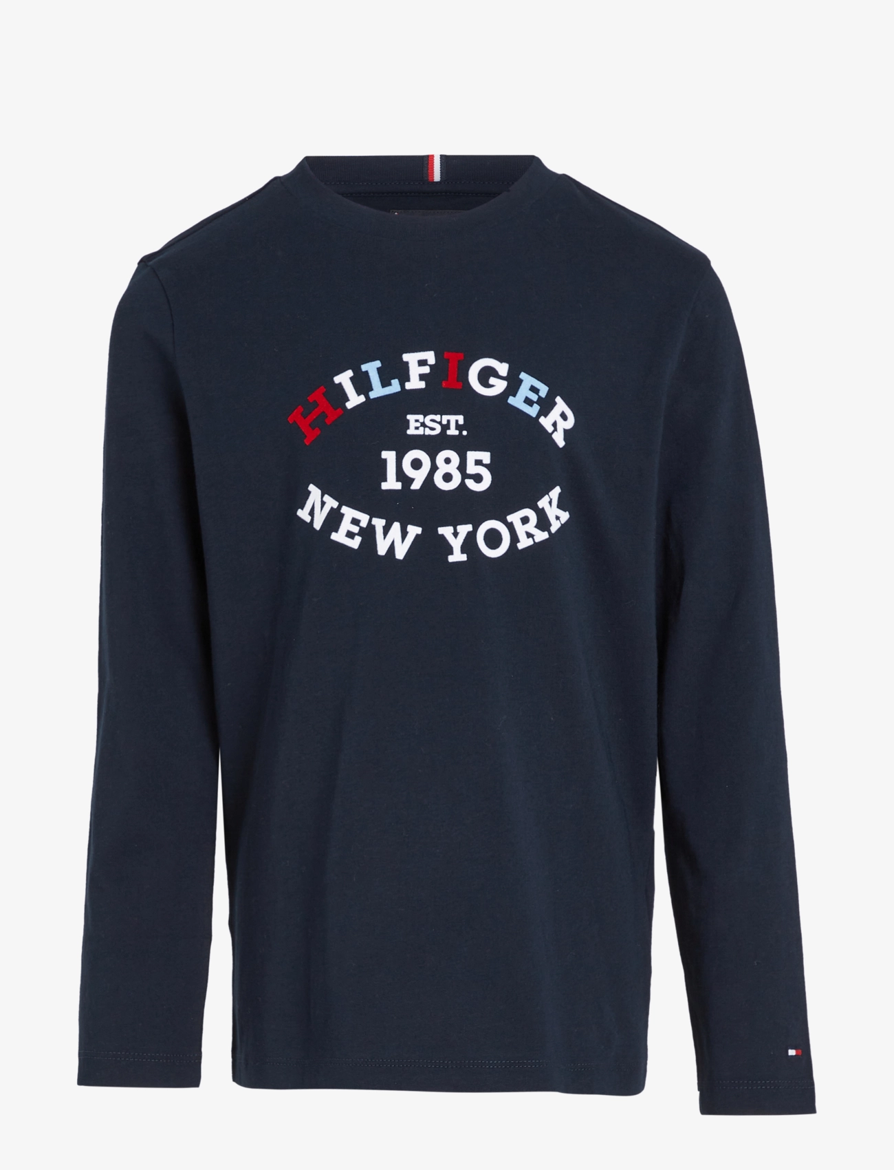 Tommy Hilfiger - MONOTYPE FLOCK REGULAR TEE LS - desert sky - 1