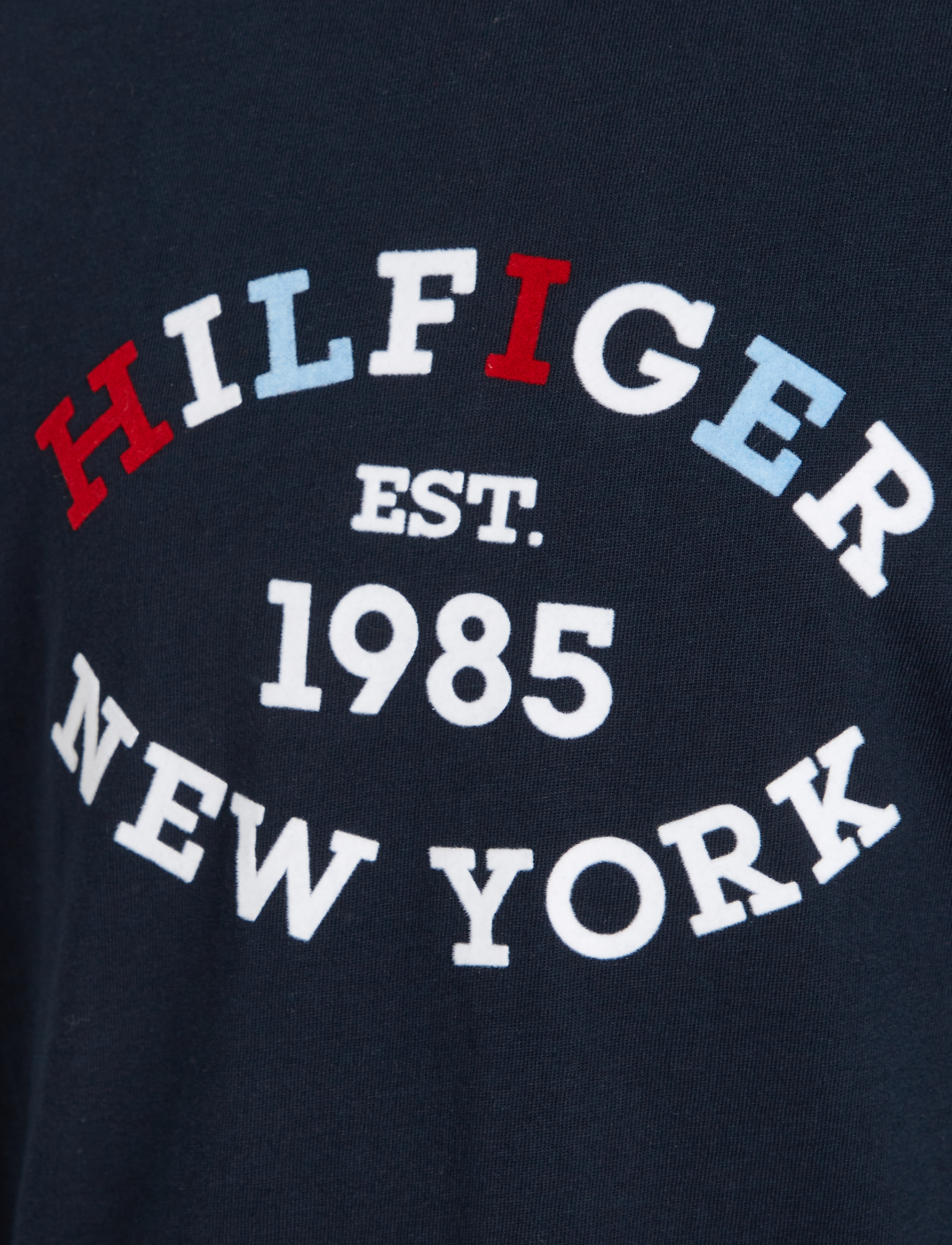 Tommy Hilfiger - MONOTYPE FLOCK REGULAR TEE LS - desert sky - 5