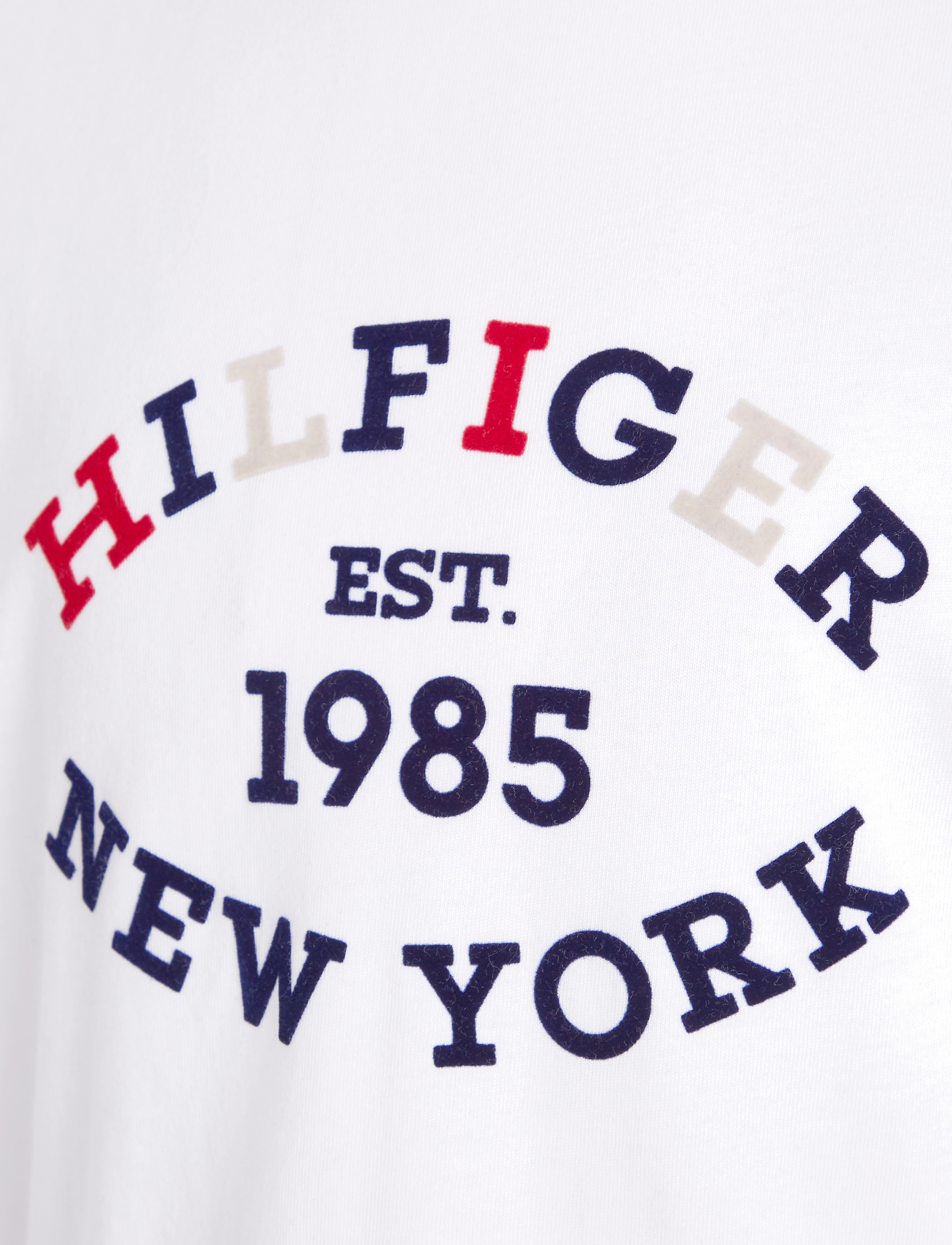 Tommy Hilfiger - MONOTYPE FLOCK REGULAR TEE LS - white - 5