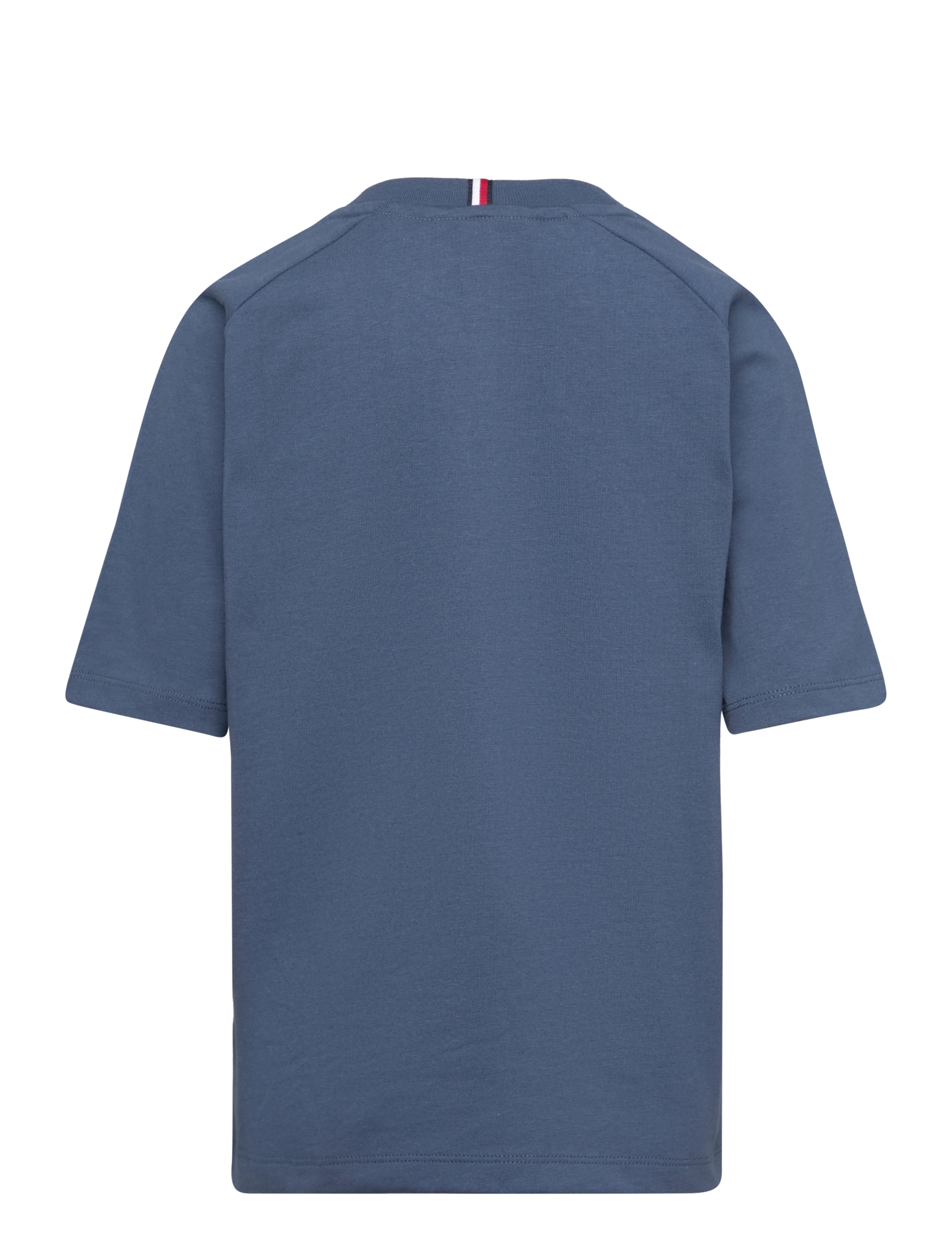 Tommy Hilfiger - VARSITY EMBROIDERY TEE SS - aegean sea - 2
