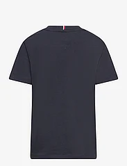 Tommy Hilfiger - TH LOGO TEE S/S - kortärmade t-shirts - desert sky - 1