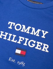 Tommy Hilfiger - TH LOGO TEE S/S - kortärmade t-shirts - ultra blue - 2