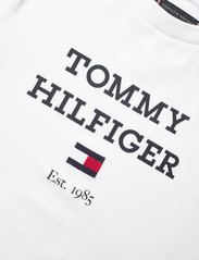 Tommy Hilfiger - TH LOGO TEE L/S - långärmade t-shirts - white - 2