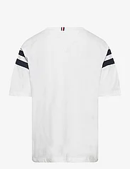 Tommy Hilfiger - MONOTYPE VARSITY TEE S/S - kortärmade t-shirts - white - 1