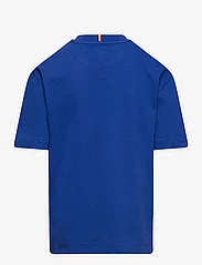 Tommy Hilfiger - MESH VARSITY TEE S/S - kortærmede t-shirts - ultra blue - 1