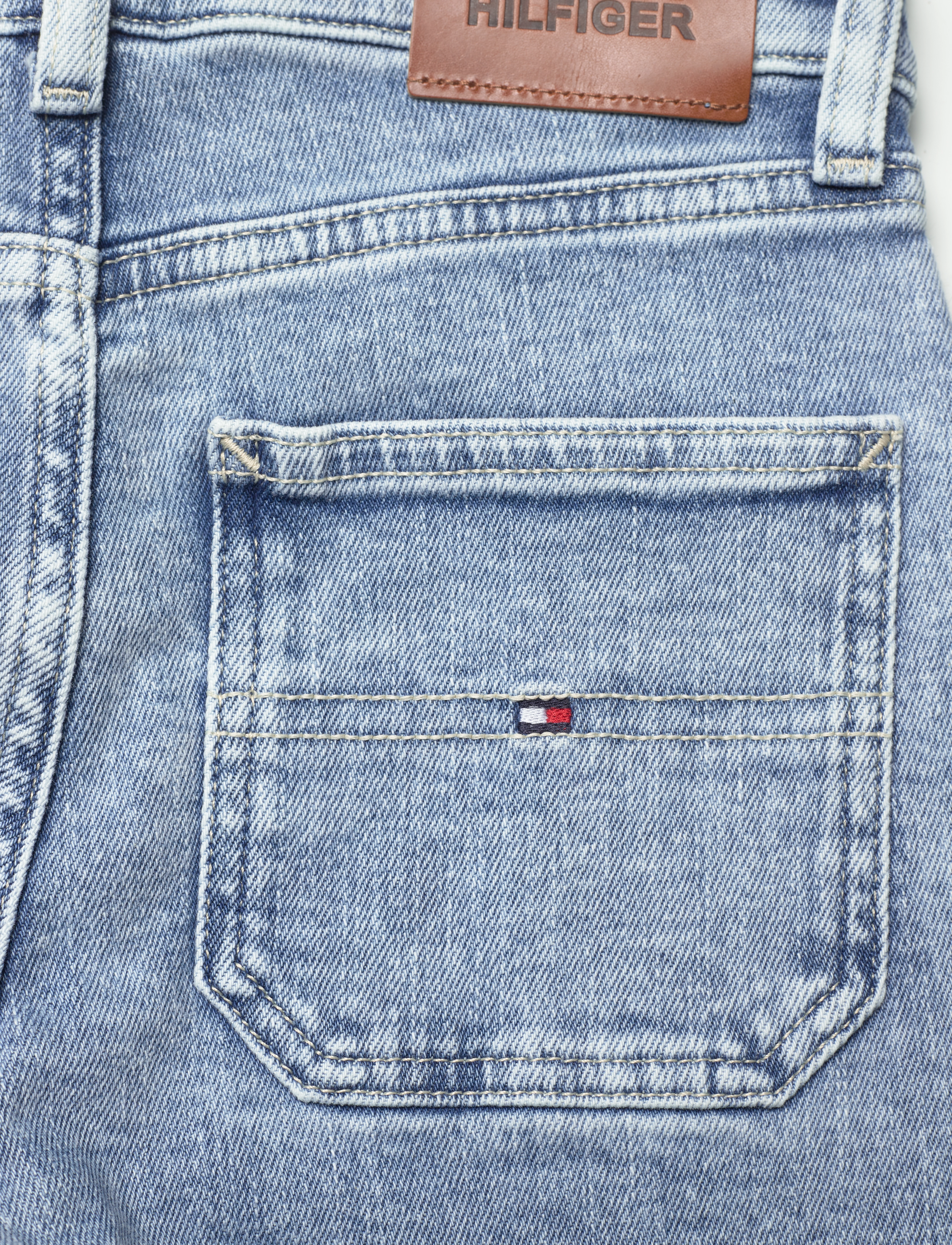 Tommy Hilfiger - SKATER DRAWCORD MID WASH - oldskoolsaltpepperlt - 4