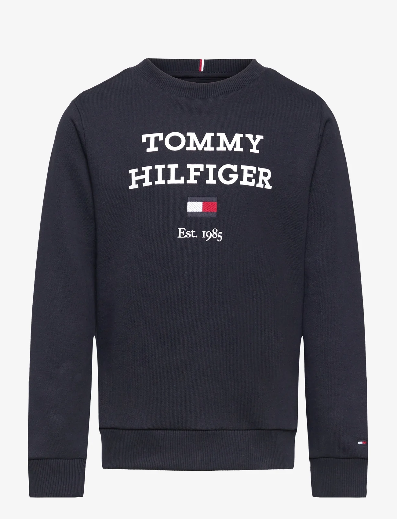 Tommy Hilfiger - TH LOGO SWEATSHIRT - sweatshirts - desert sky - 0