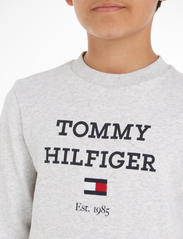 Tommy Hilfiger - TH LOGO SWEATSHIRT - sweatshirts - new light grey heather - 4