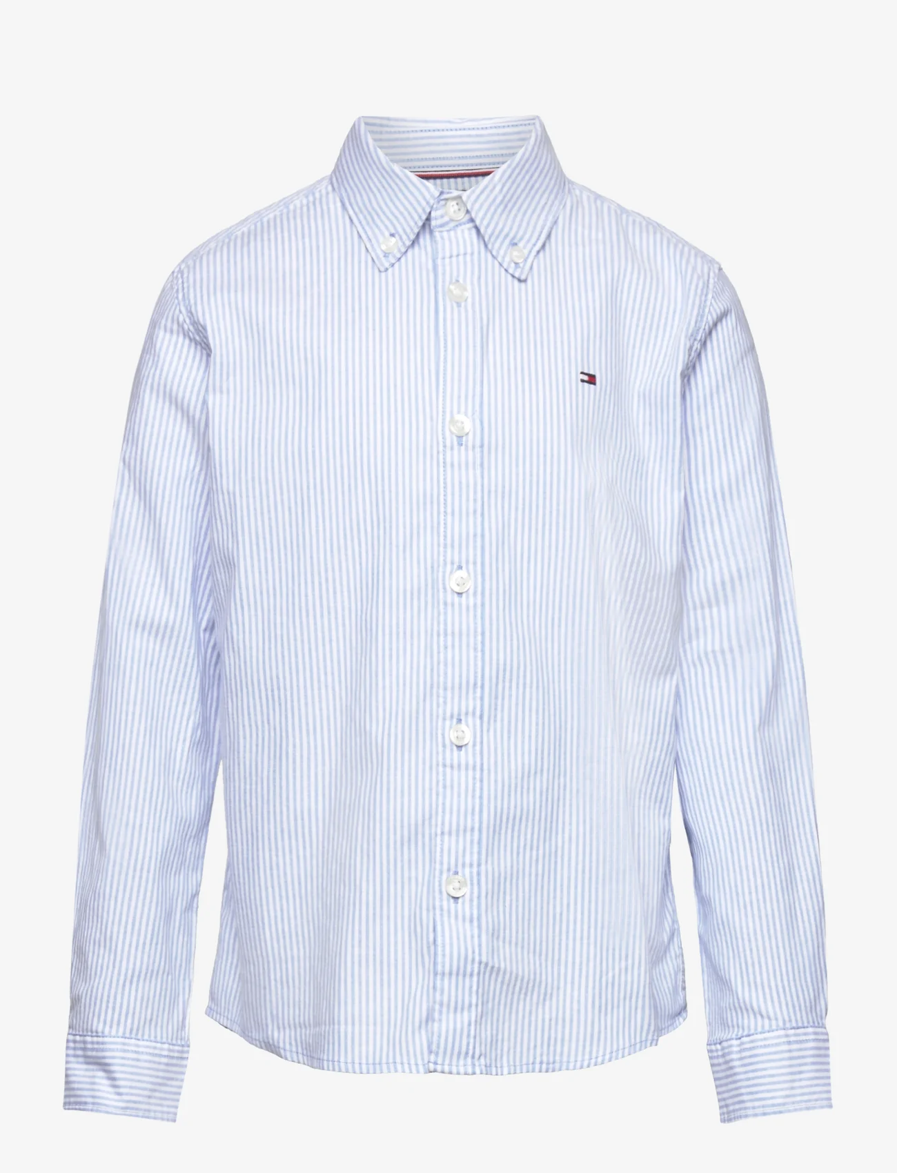 Tommy Hilfiger - FLEX ITHACA SHIRT LS - long-sleeved shirts - copenhagen blue/white - 0