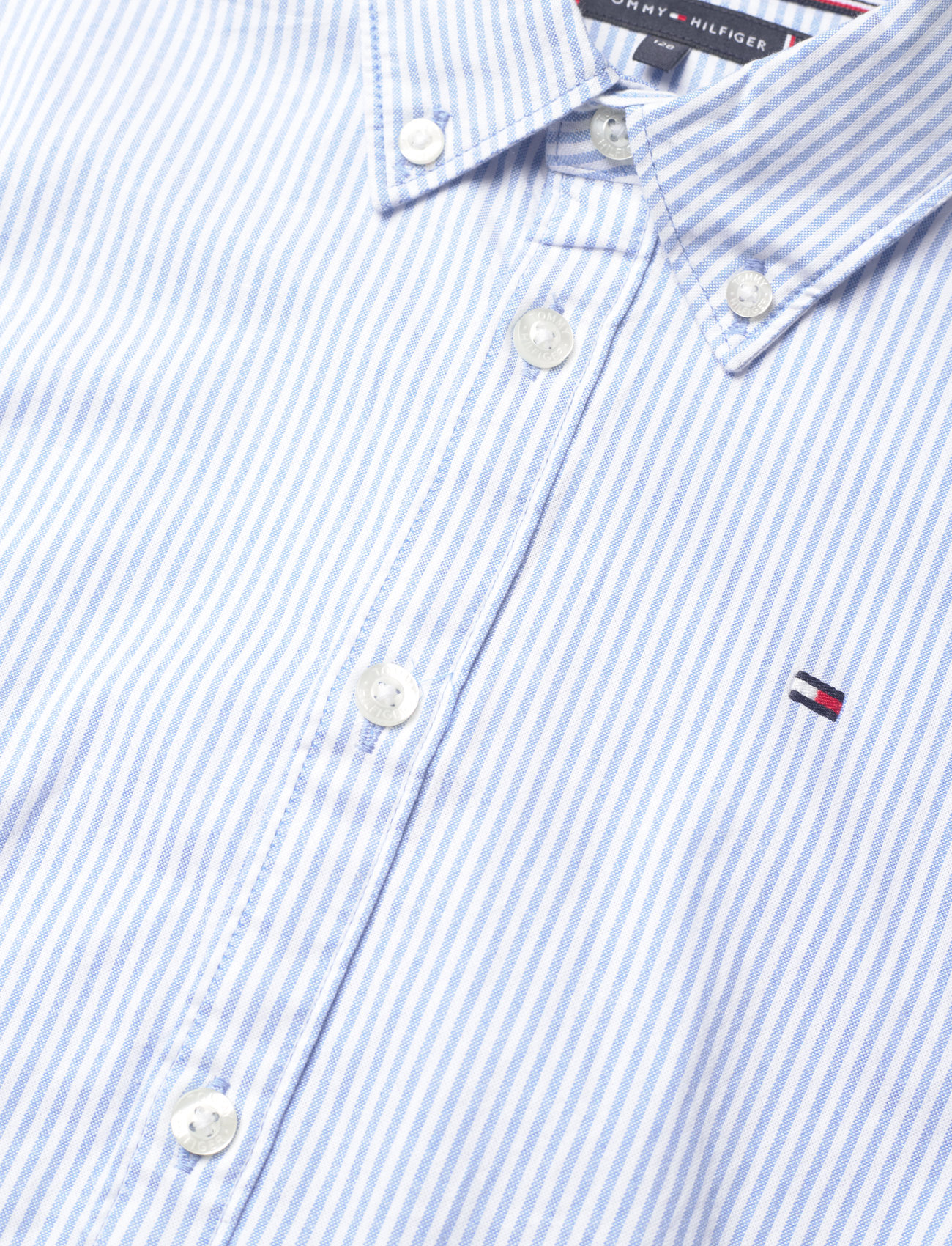 Tommy Hilfiger - FLEX ITHACA SHIRT LS - long-sleeved shirts - copenhagen blue/white - 1
