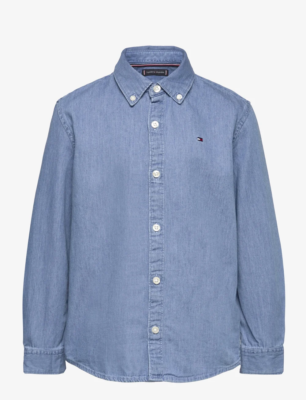 Tommy hilfiger chambray on sale shirt