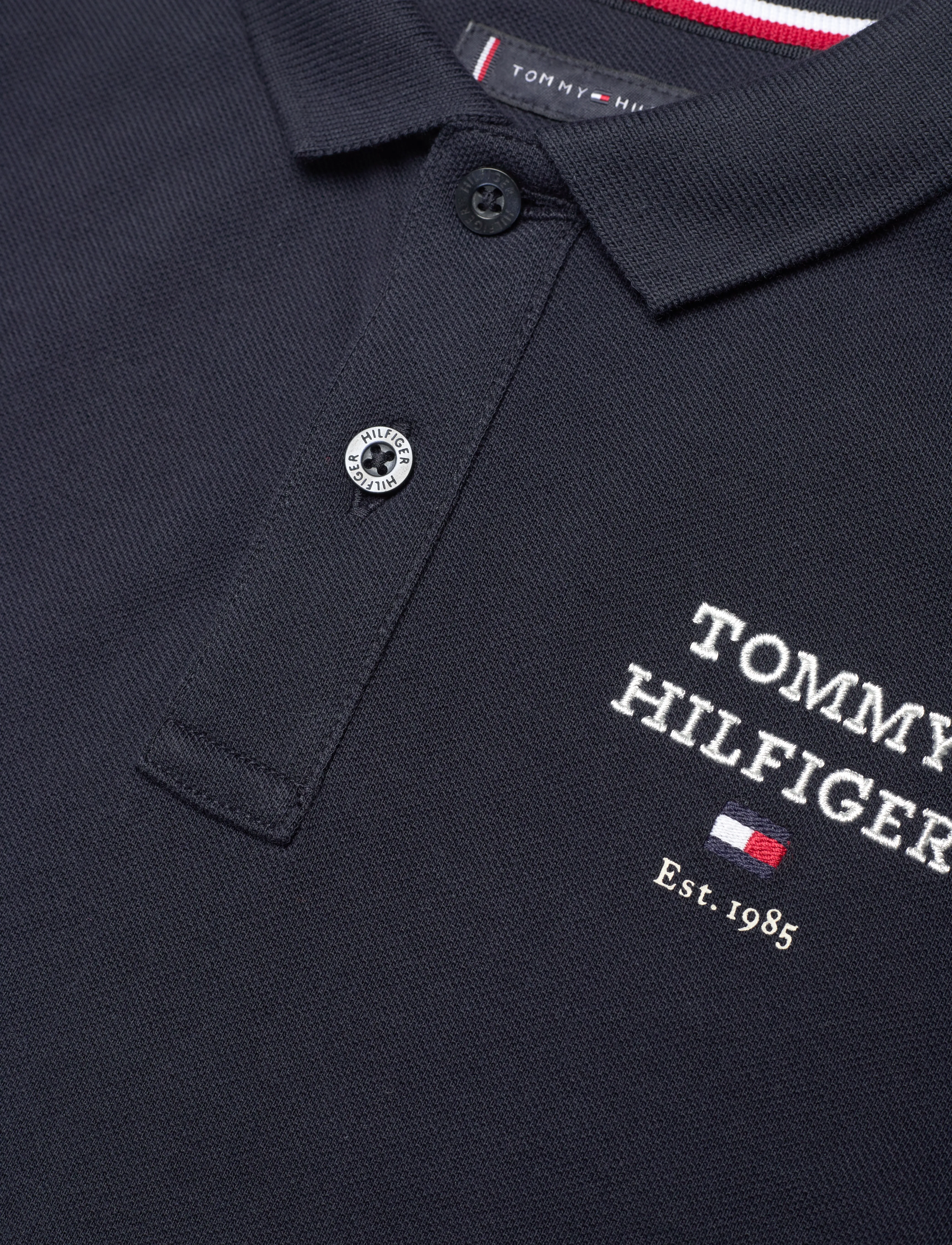 Tommy Hilfiger - TH LOGO POLO S/S - desert sky - 2