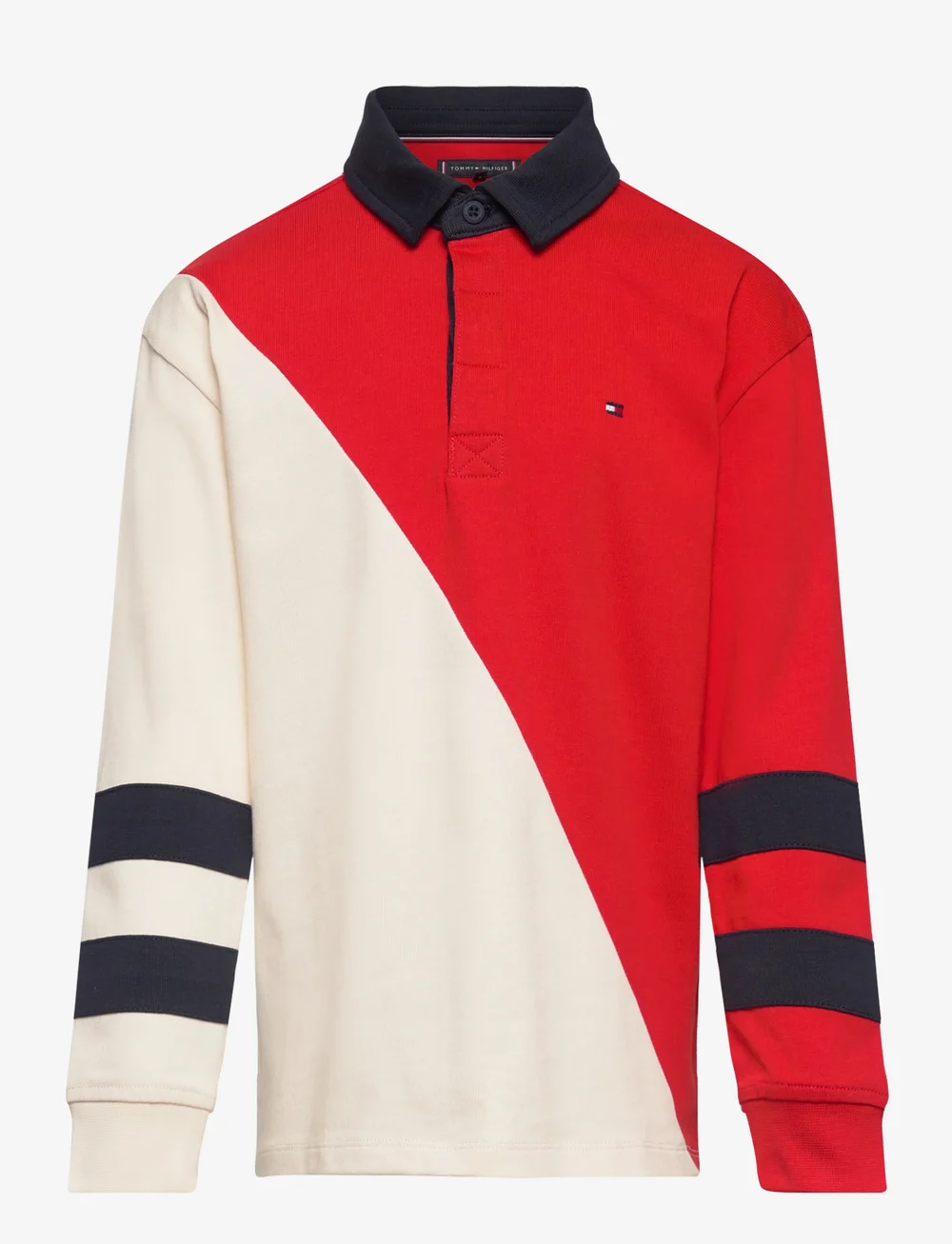 Tommy hilfiger color discount block rugby shirt
