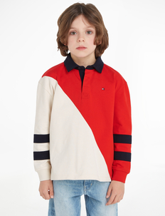 COLORBLOCK RUGBY POLO L/S, Tommy Hilfiger