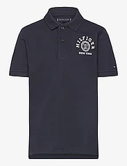 Tommy Hilfiger - MONOTYPE POLO S/S - polo shirts - desert sky - 0
