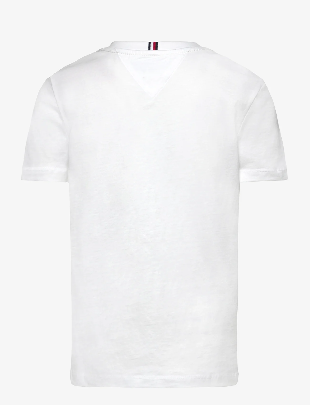 Tommy Hilfiger - MONOTYPE ARCH TEE S/S - kortærmede t-shirts - white - 1
