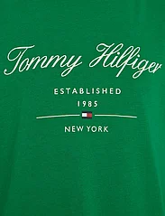 Tommy Hilfiger - TOMMY SCRIPT TEE S/S - lyhythihaiset t-paidat - olympic green - 5