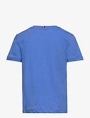 Tommy Hilfiger - TH LOGO TEE S/S - kortärmade t-shirts - blue spell - 1
