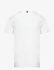 Tommy Hilfiger - TH LOGO TEE S/S - kortærmede t-shirts - white - 1