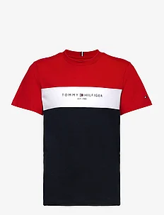 ESSENTIAL COLORBLOCK TEE S/S, Tommy Hilfiger