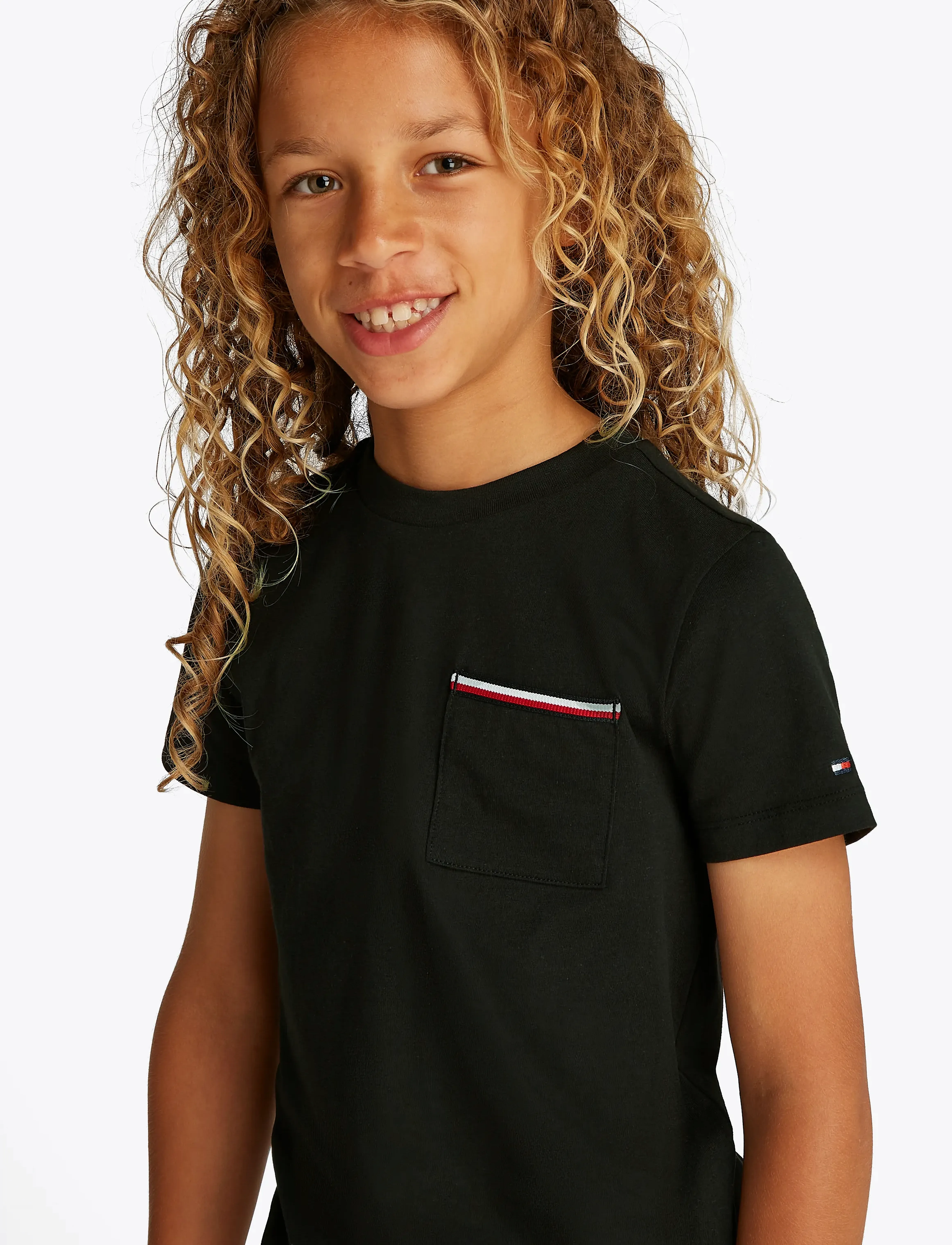 Tommy Hilfiger - POCKET TEE S/S - black - 4