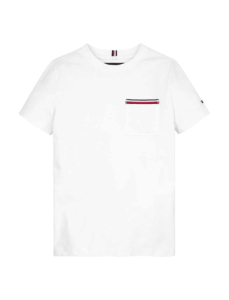 Tommy Hilfiger - POCKET TEE S/S - kurzärmelige - white - 0
