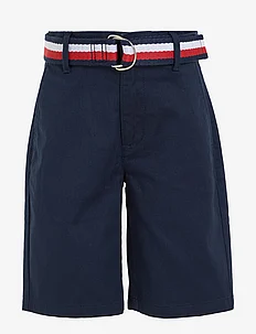 WOVEN BELTED SHORTS, Tommy Hilfiger
