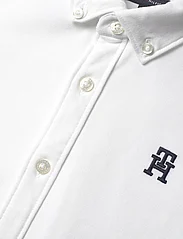 Tommy Hilfiger - MONOGRAM STRETCH PIQUE SHIRT L/S - langermede skjorter - white - 2