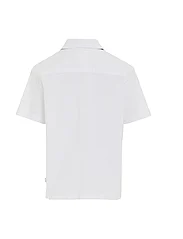 Tommy Hilfiger - SOLID OXFORD SHIRT S/S - short-sleeved shirts - white - 8