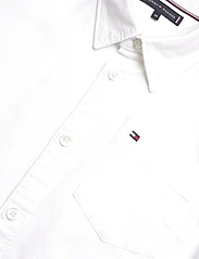 Tommy Hilfiger - SOLID OXFORD SHIRT S/S - kortärmade skjortor - white - 7