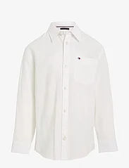 Tommy Hilfiger - HEMP SHIRT L/S - langärmlige hemden - white - 0