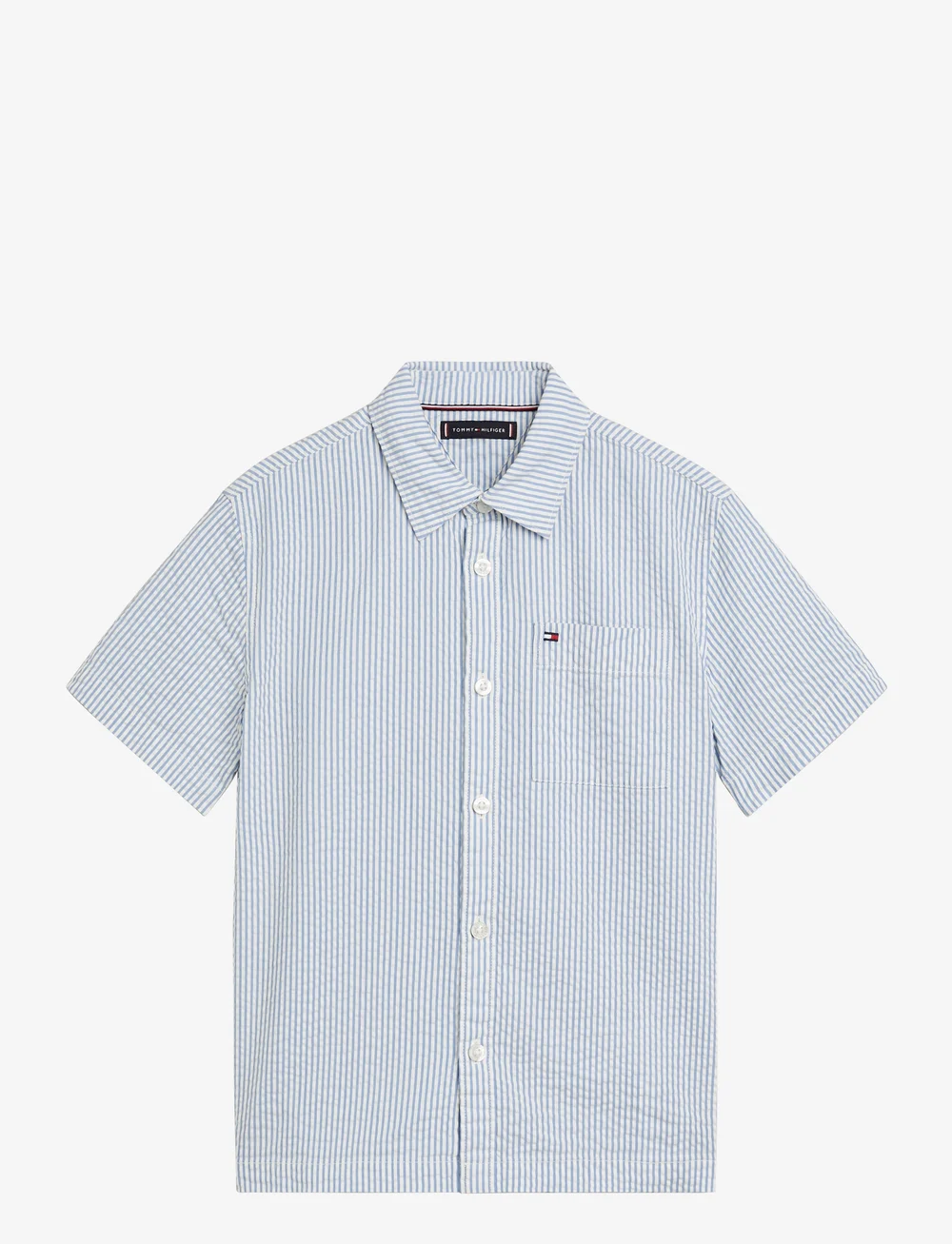 Tommy hilfiger seersucker shirt deals
