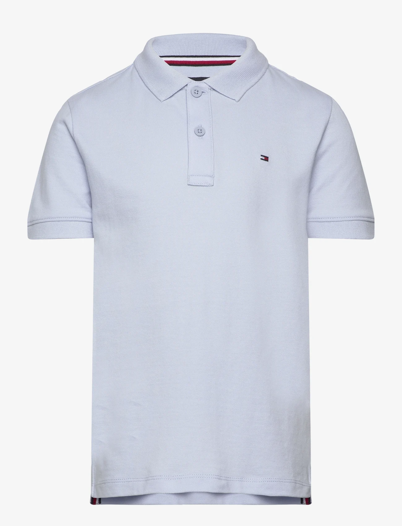 Tommy Hilfiger - FLAG POLO S/S - pikeepaidat - breezy blue - 0