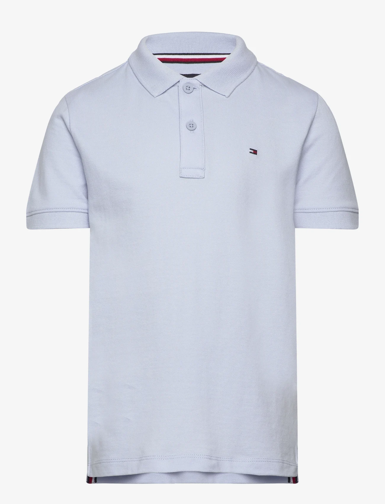 Tommy Hilfiger - FLAG POLO S/S - poloshirts - breezy blue - 0