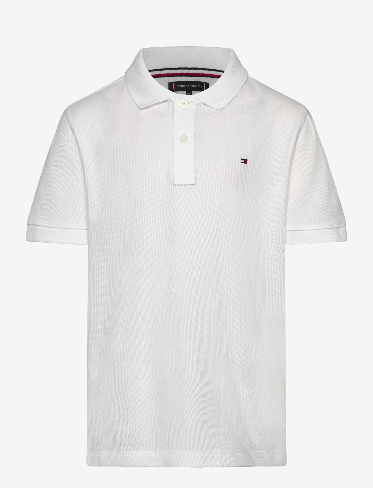 Tommy Hilfiger - FLAG POLO SS - kortærmede poloer - bright white - 1