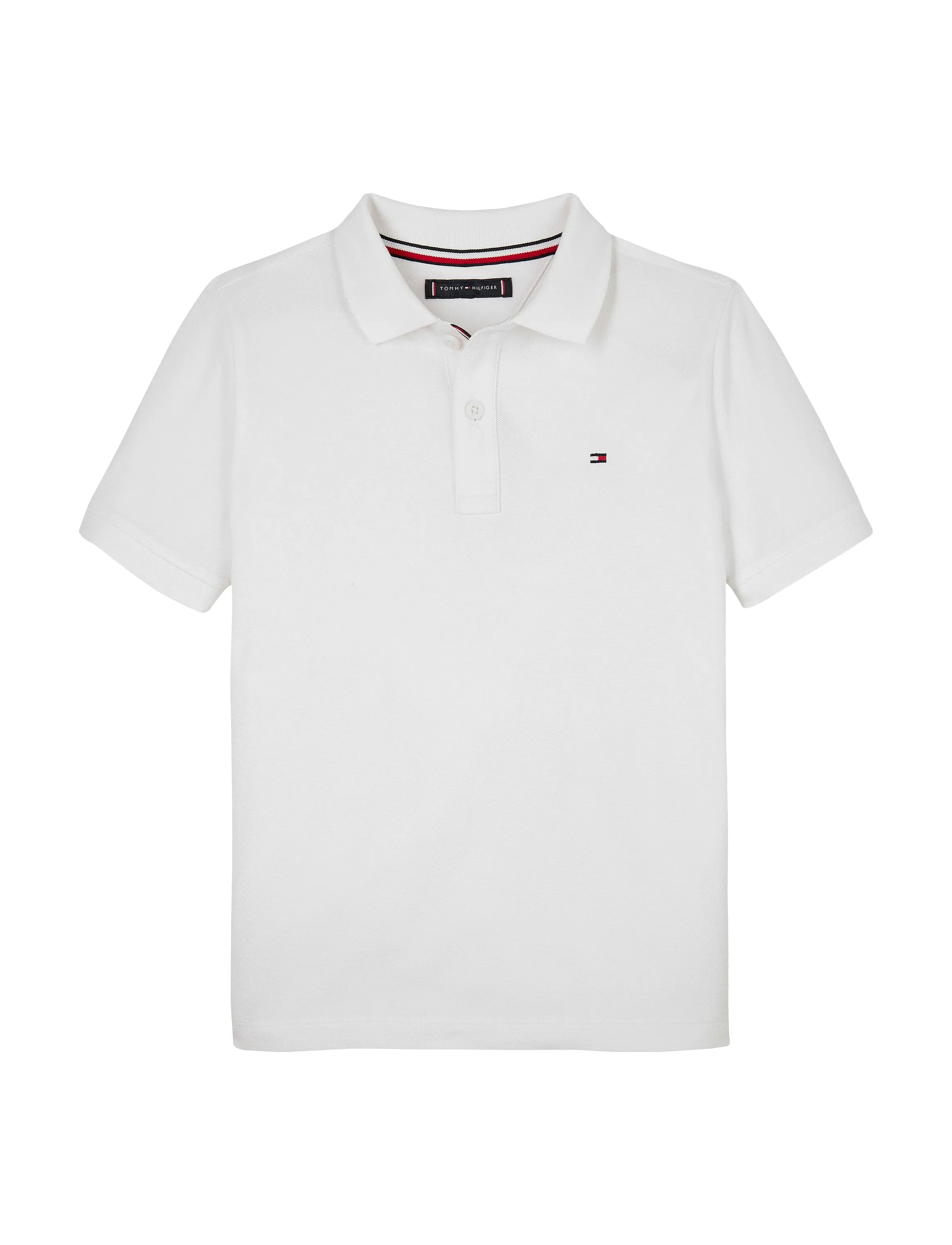 Tommy Hilfiger - FLAG POLO SS - kurzärmelig - bright white - 5