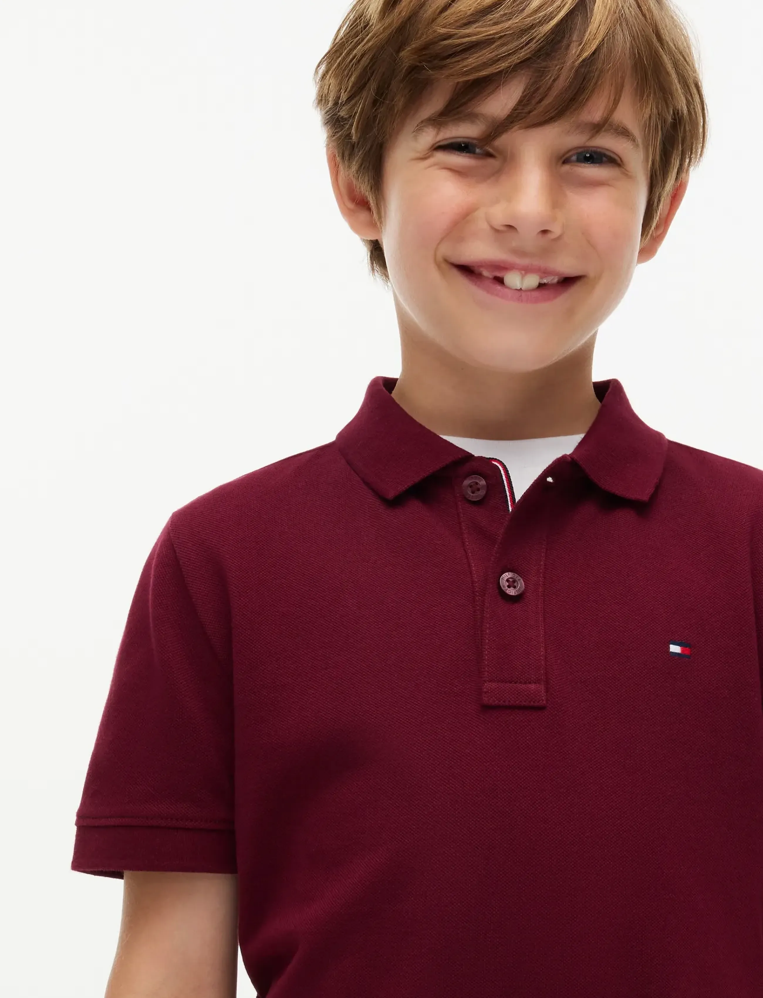 Tommy Hilfiger - FLAG POLO SS - pikéer - burgundy - 3