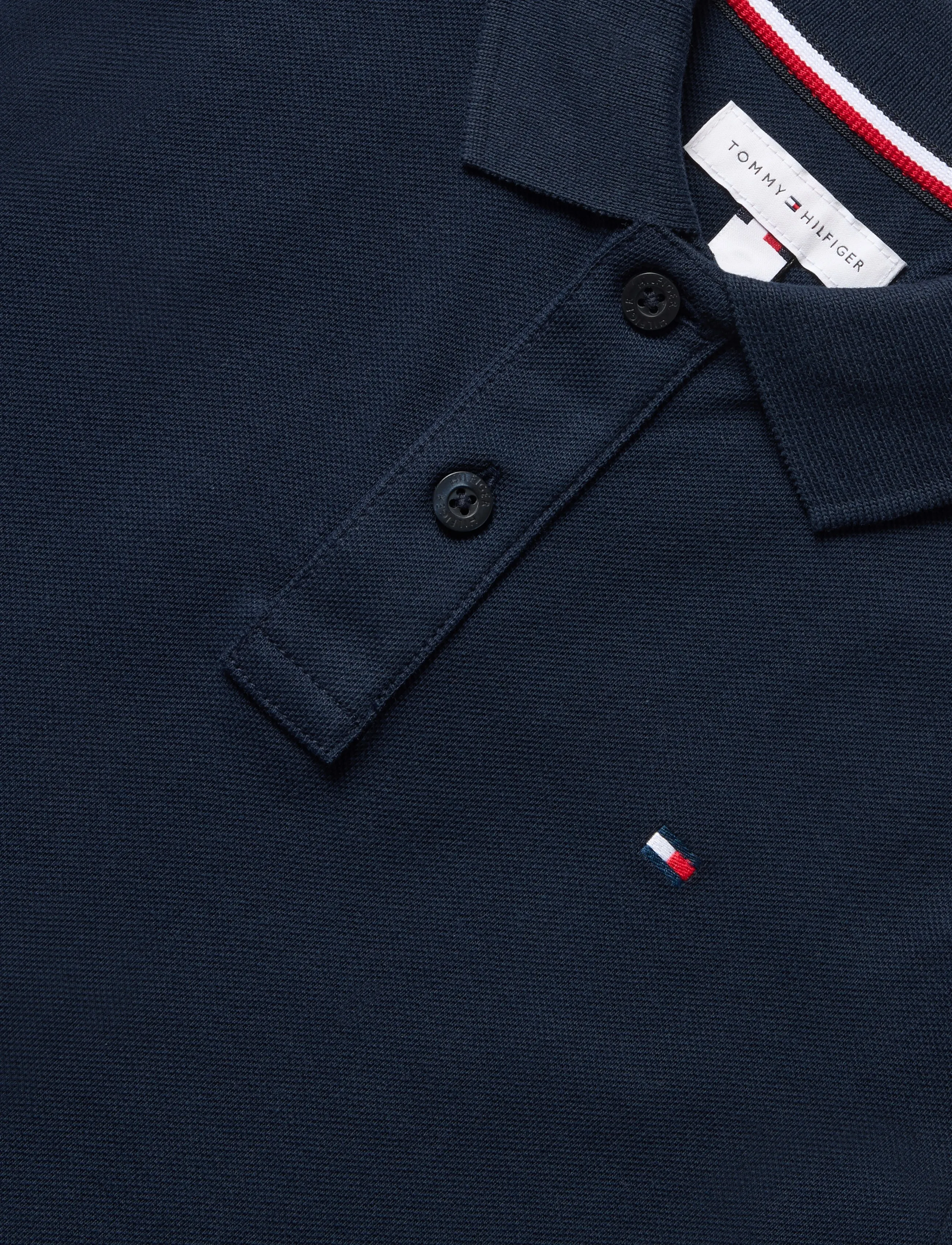 Tommy Hilfiger - FLAG POLO SS - kortærmede poloer - dark night navy - 2